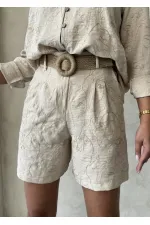 Shorts brodés en gros - Pierre | Topshow