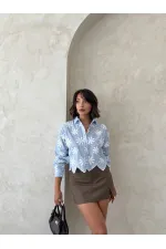 Nakışlı Gömlek - | F1932