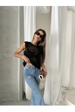 Triko Toptan Yelek - Siyah | TOPSHOW