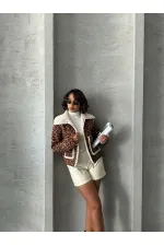 Peluş Toptan Mont - Kamel Kahve | TOPSHOW | F1814