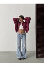 Topshow Scuba Süet Mont - Bordo | F2017