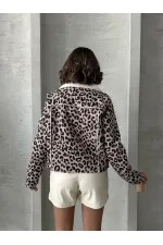 Manteau en peluche en gros - Noir pierre | TOPSHOW | F1814