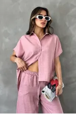 Chemise Topshow Powder Back Lace Detail en gros