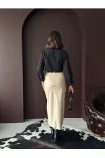 Jupes en cuir pierre Topshow en gros