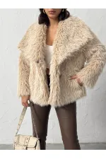 Manteaux en fausse fourrure pour femmes en gros – Vêtements d'extérieur d'hiver moelleux, doux et élégants - STONE