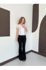 D 3048 ÇİN DÜĞMELİ GÖMLEK - BEYAZ D 3048 ÇİN DÜĞMELİ GÖMLEK - BEYAZ