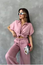 Chemise Topshow Powder Back Lace Detail en gros