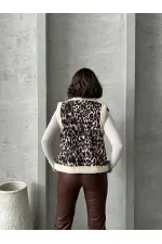 Plush Wholesale Vest - Leopard D2 | TOPSHOW | F1828