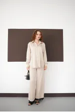 Long-Sleeved Wholesale Shirts - Stone | F2101 - Topshow