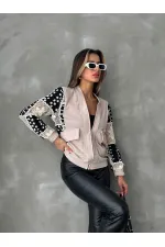 Veste en gros avec détail Gubur - Pierre | TOPSHOW | F1493