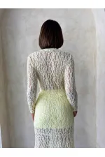 Dante  Abiye  Bluz - Sarı | Topshow | F1886