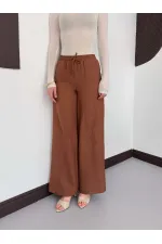 Kahve Toptan Pantolon | d2381 Topshow
