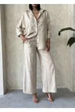 Pantalon brodé en gros - Pierre | Topshow | F1900