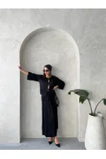 Uzun Etek - Siyah | Topshow | F1913