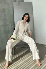 Pantalons plissés Topshow Stone en gros