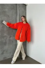 Peluş Toptan Kaban - Oranj | TOPSHOW | F1608