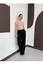 D 3007 GÜPÜR T SHIRT - PEMBE