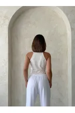 Güpür Askılı Büstiyer - Ham | Topshow