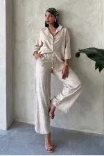 Pantalon brodé en gros - Pierre | Topshow | F1900