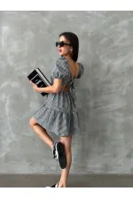 Topshow Black Pitikare Wholesale Dress