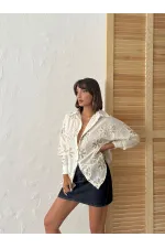 Süzüneli Shirt - Pattern 1 | Topshow | F1949