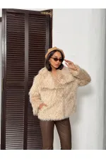 Manteaux en fausse fourrure pour femmes en gros – Vêtements d'extérieur d'hiver moelleux, doux et élégants - STONE