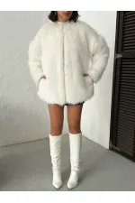 Peluş Toptan Kaban - Açık Taş | TOPSHOW | F1608