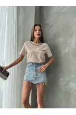 T-shirt Topshow Stone à détails détaillés en gros