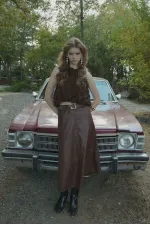 Topshow - Toptan Volanlı Desenli Bluz | F