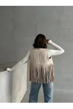 Topshow Stone Tassel Drop Wholesale Vest | F1806