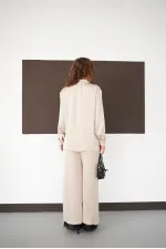 Long-Sleeved Wholesale Shirts - Stone | F2101 - Topshow