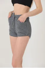 Topshow Siyah Mini Toptan Şort