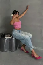 Bitikare Toptan Büstiyer - Fuşya | TOPSHOW