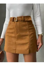 Topshow Taba Kemerli Toptan Etek | F1801