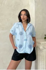 Brode Gömlek - Mavi | Topshow