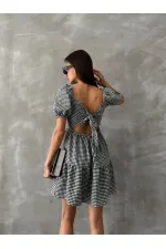 Topshow Black Pitikare Wholesale Dress