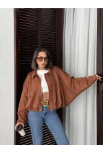 Topshow Scuba Süet Mont - Taba | F2017