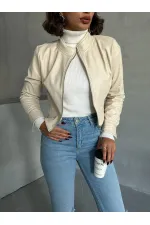 Manteau en cuir en gros - Pierre | TOPSHOW | F0443