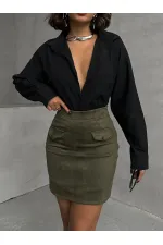 Cepli Toptan Etek - Haki | TOPSHOW | F1572