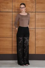 Brode Pantolon - Siyah | D2967 - Topshow