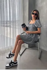 Topshow Black Pitikare Wholesale Dress