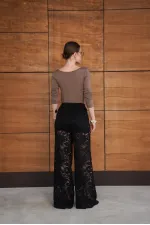 Brode Pantolon - Siyah | D2967 - Topshow