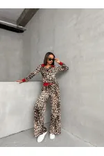 T-shirt à col polo en gros - B. Leopard | TOPSHOW | F1789