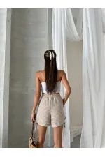 Topshow Taş Yanları Bagcıklı Pitikare Toptan Şort