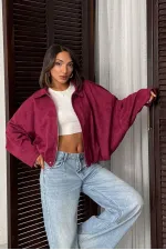 Topshow Scuba Süet Mont - Bordo | F2017