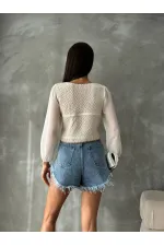 Gilet court boutonné en gros | F0022 - Carrelage pierre | TOPSHOW | F0022