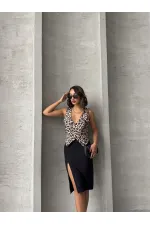 Toptan Yelek - Leopar | TOPSHOW | F1699