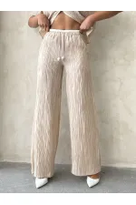 Wholesale Pleated Trousers - Stone | Topshow