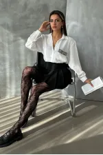 Pocket Detailed Linen Wholesale Shirt - Cream | TOPSHOW | F1661