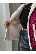 Manteau en peluche en gros - Noir Fuji | TOPSHOW | F1814